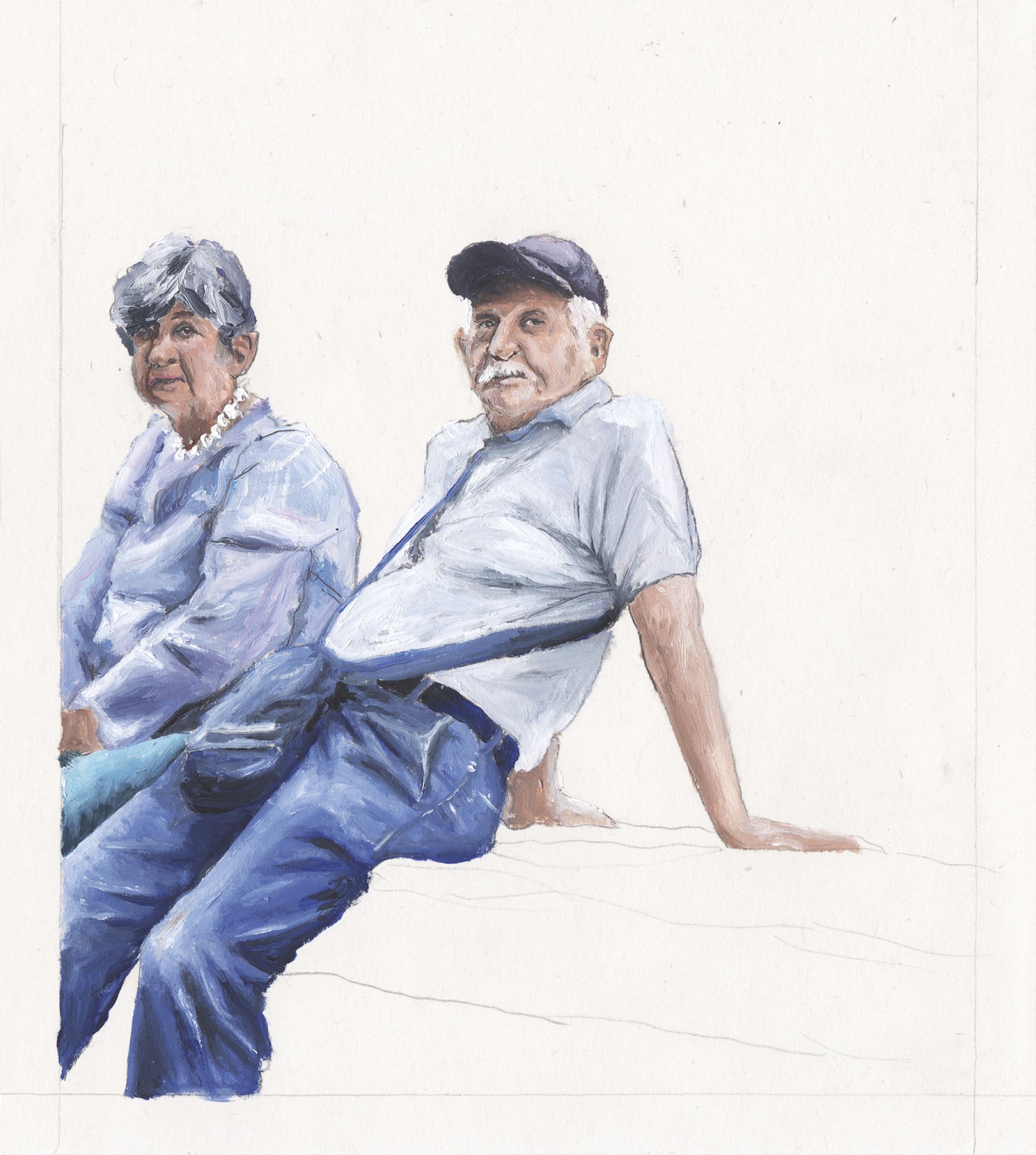 Ilustración realizada al óleo