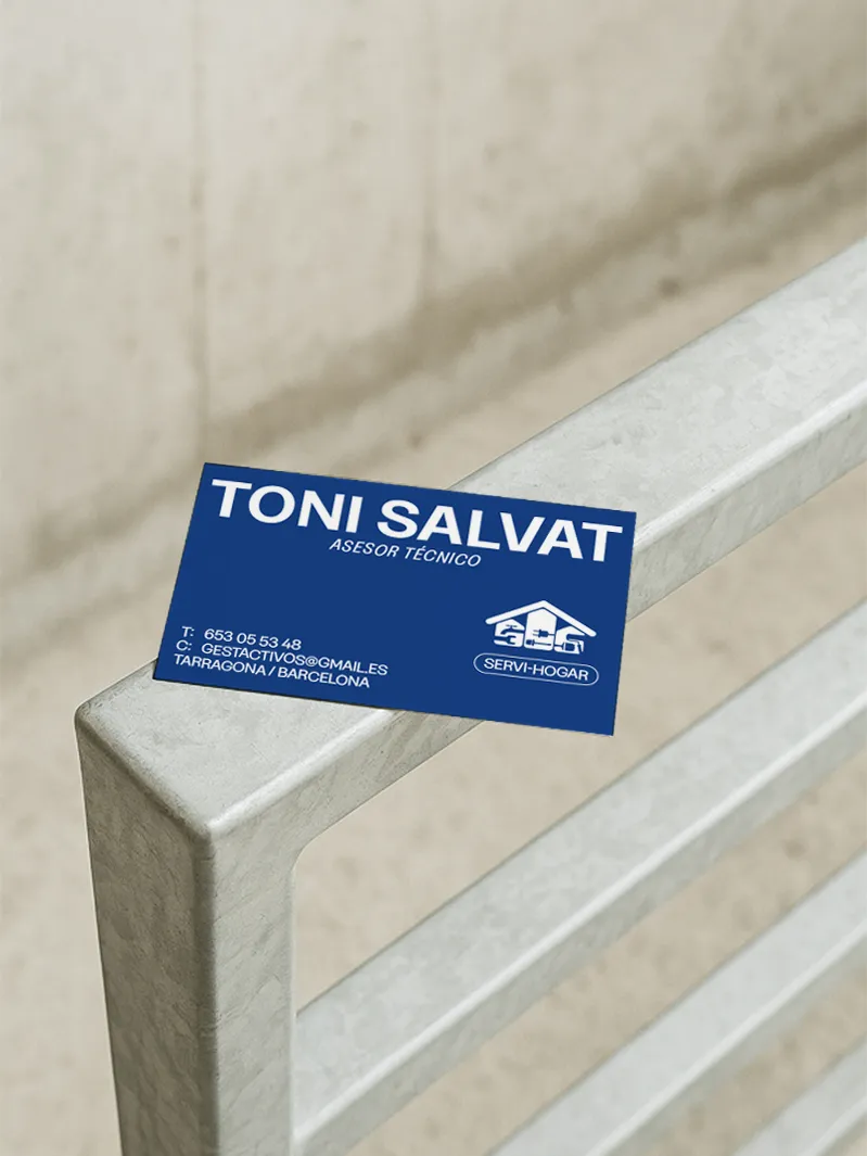 Corporate business card design in Barcelona